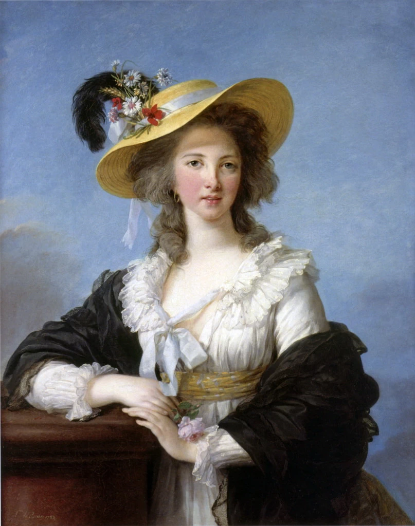 Ritratto di Yolande Gabrielle Matine, duchessa di Polignac-1787-Wadsworth Atheneum, Hartford, Connecticut
